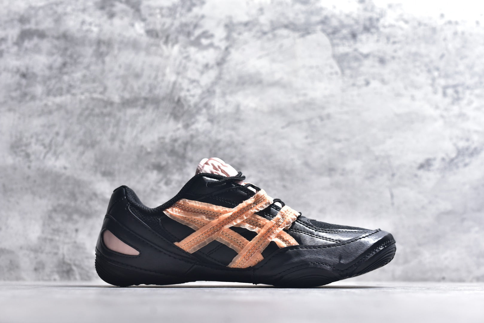 ASICS Hypersync Low-Top Trainer — Black / Rose Gold (Women’s)