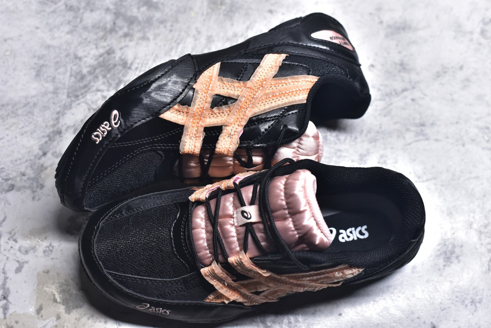 ASICS Hypersync Low-Top Trainer — Black / Rose Gold (Women’s)