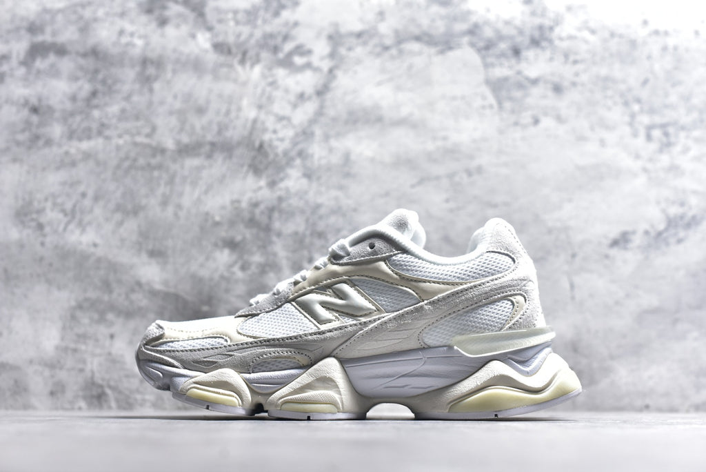 New Balance 9060 — Triple White / Cream (Women’s)