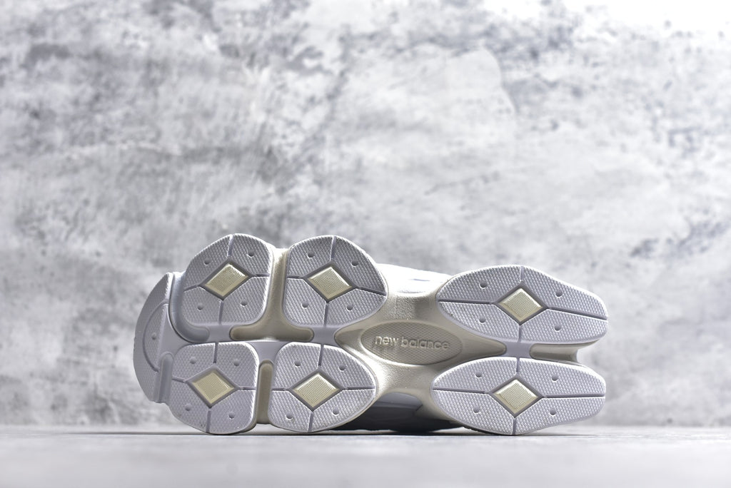 New Balance 9060 — Triple White / Cream (Women’s)