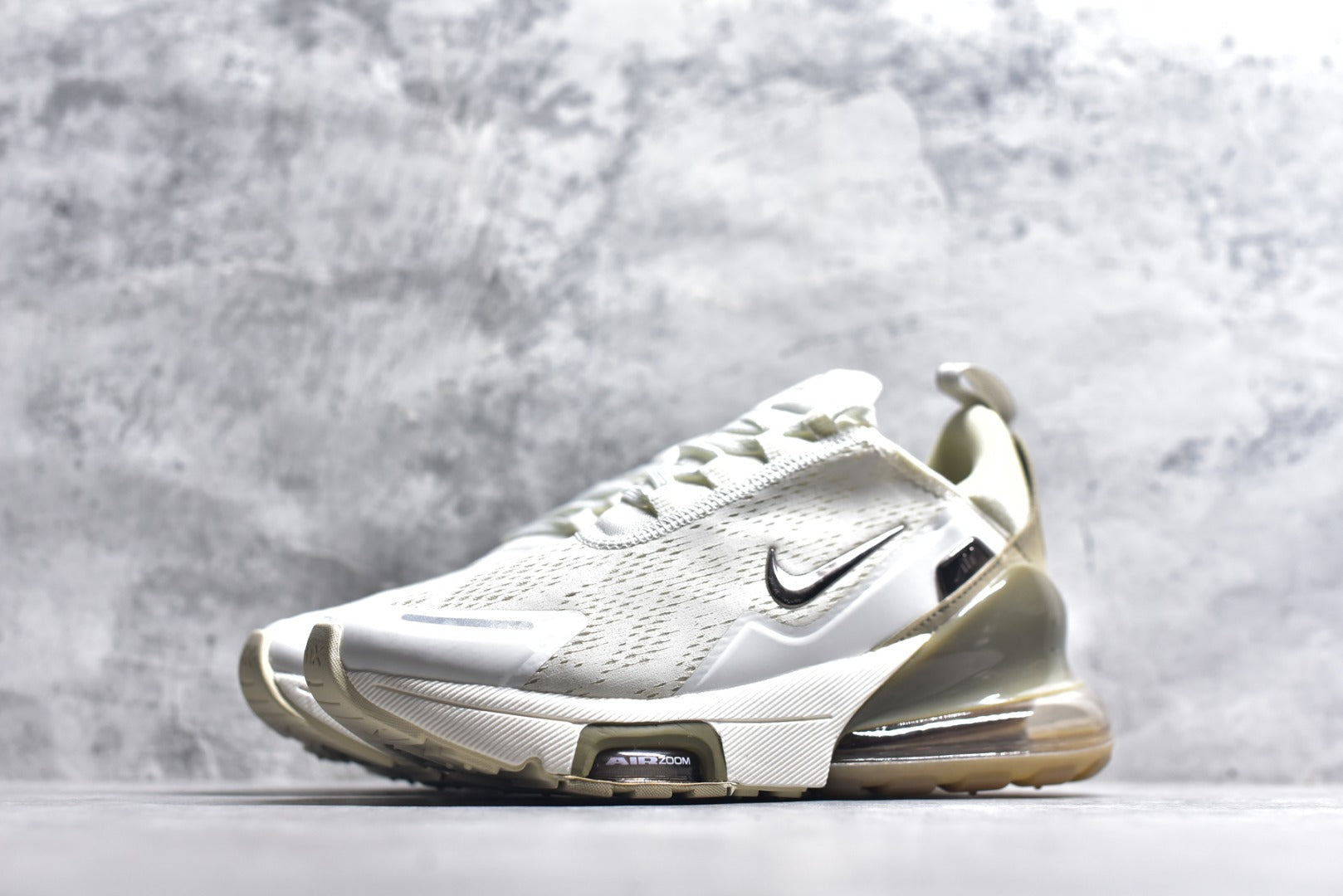 Nike Air Max 270 React — Light Bone / Khaki / Black (Women’s)