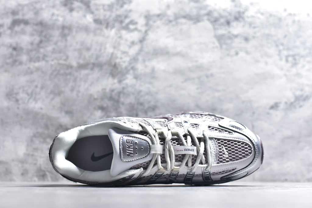 Nike P-6000 — Metallic Silver / Dark Plum (Women's)