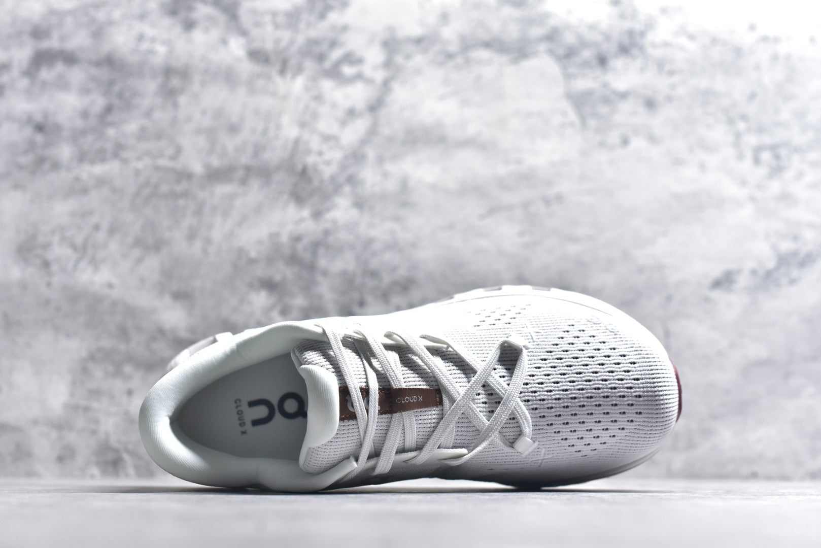On Cloud X 4 — White / Heather / Mauve