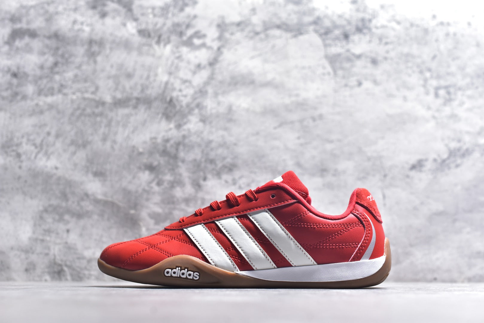 Adidas Adipista — Scarlet Red / White / Gum
