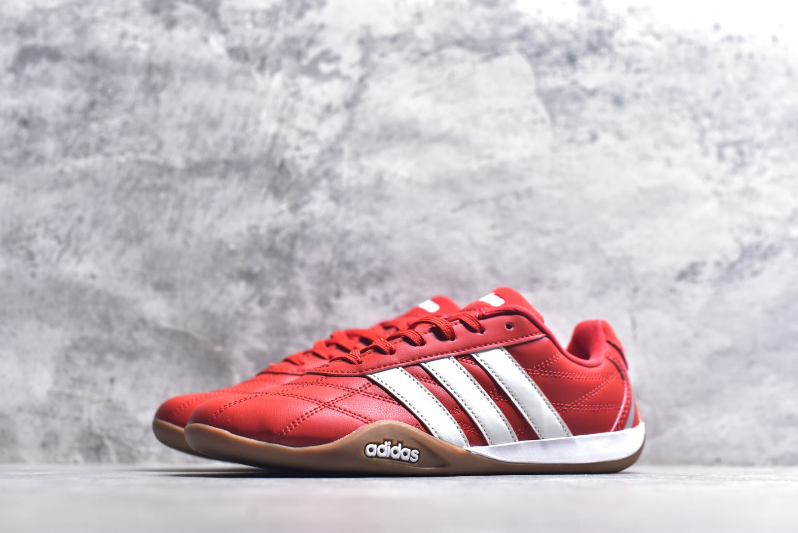 Adidas Adipista — Scarlet Red / White / Gum