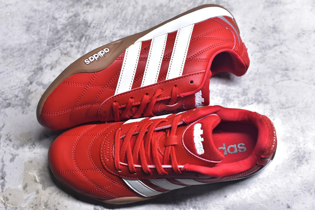Adidas Adipista — Scarlet Red / White / Gum