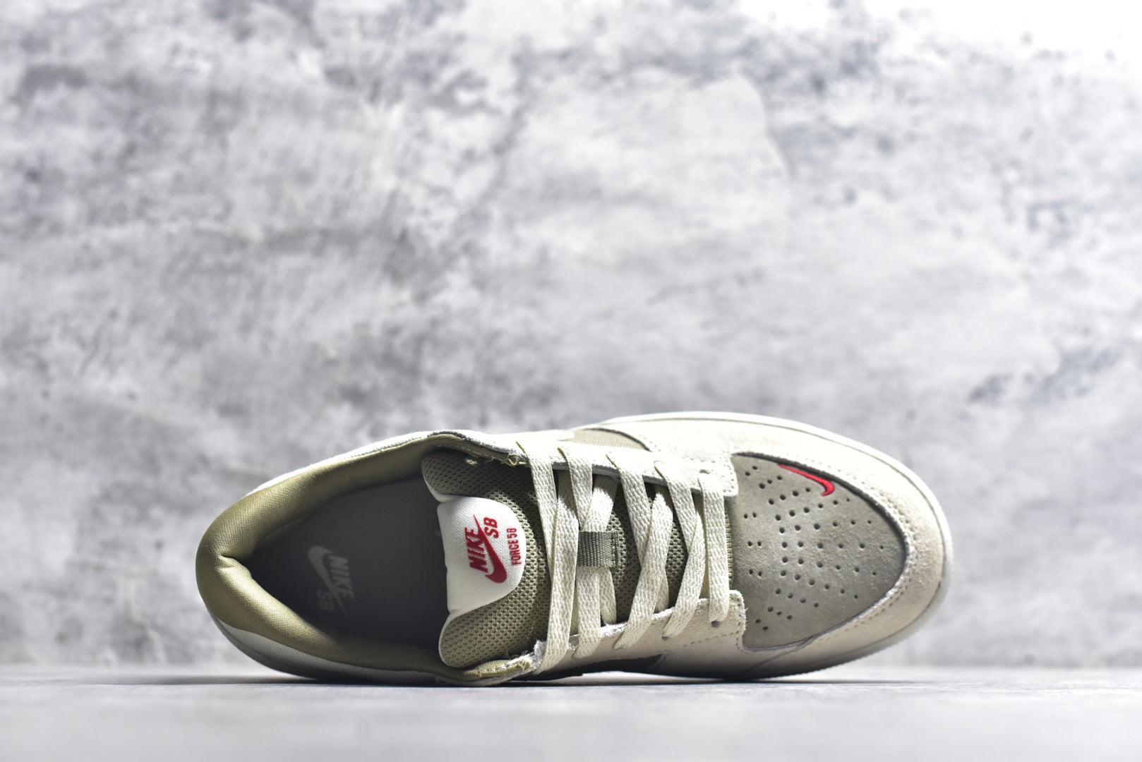 Nike SB Force 58 — Sail / Light Orewood Brown / Medium Olive