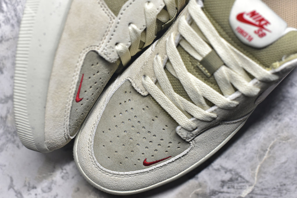Nike SB Force 58 — Sail / Light Orewood Brown / Medium Olive
