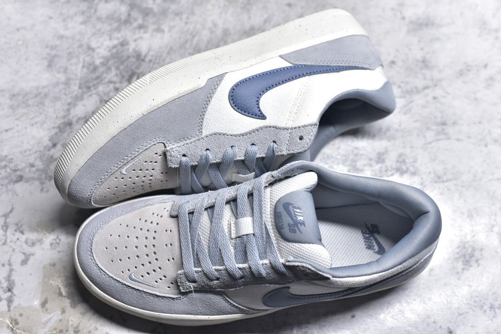 Nike SB Force 58 — Summit White / Cobalt Bliss / Light Smoke Grey