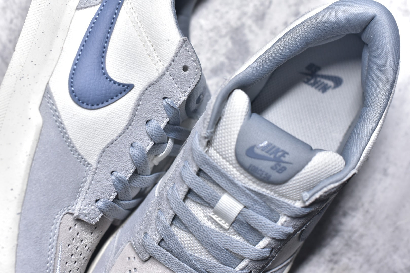 Nike SB Force 58 — Summit White / Cobalt Bliss / Light Smoke Grey