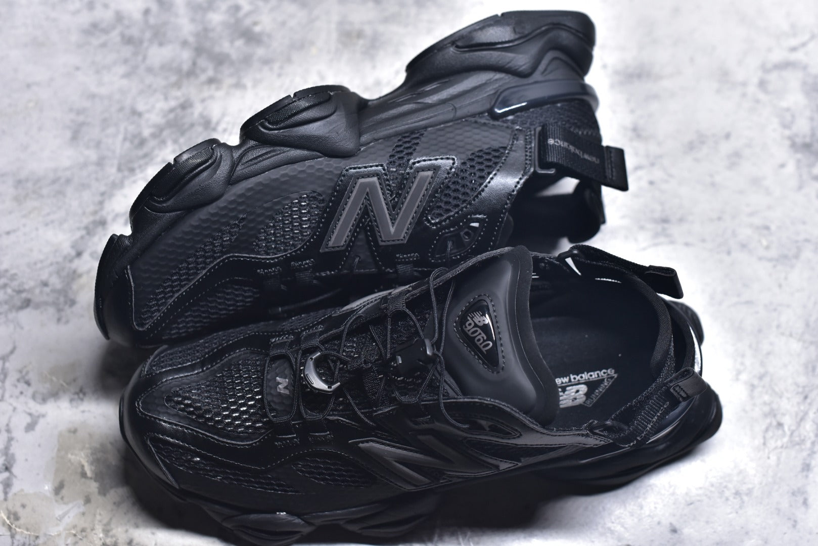 New Balance 9060 — Triple Black