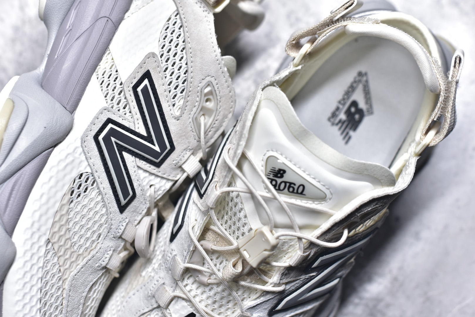 New Balance 9060 — White / Silver Grey