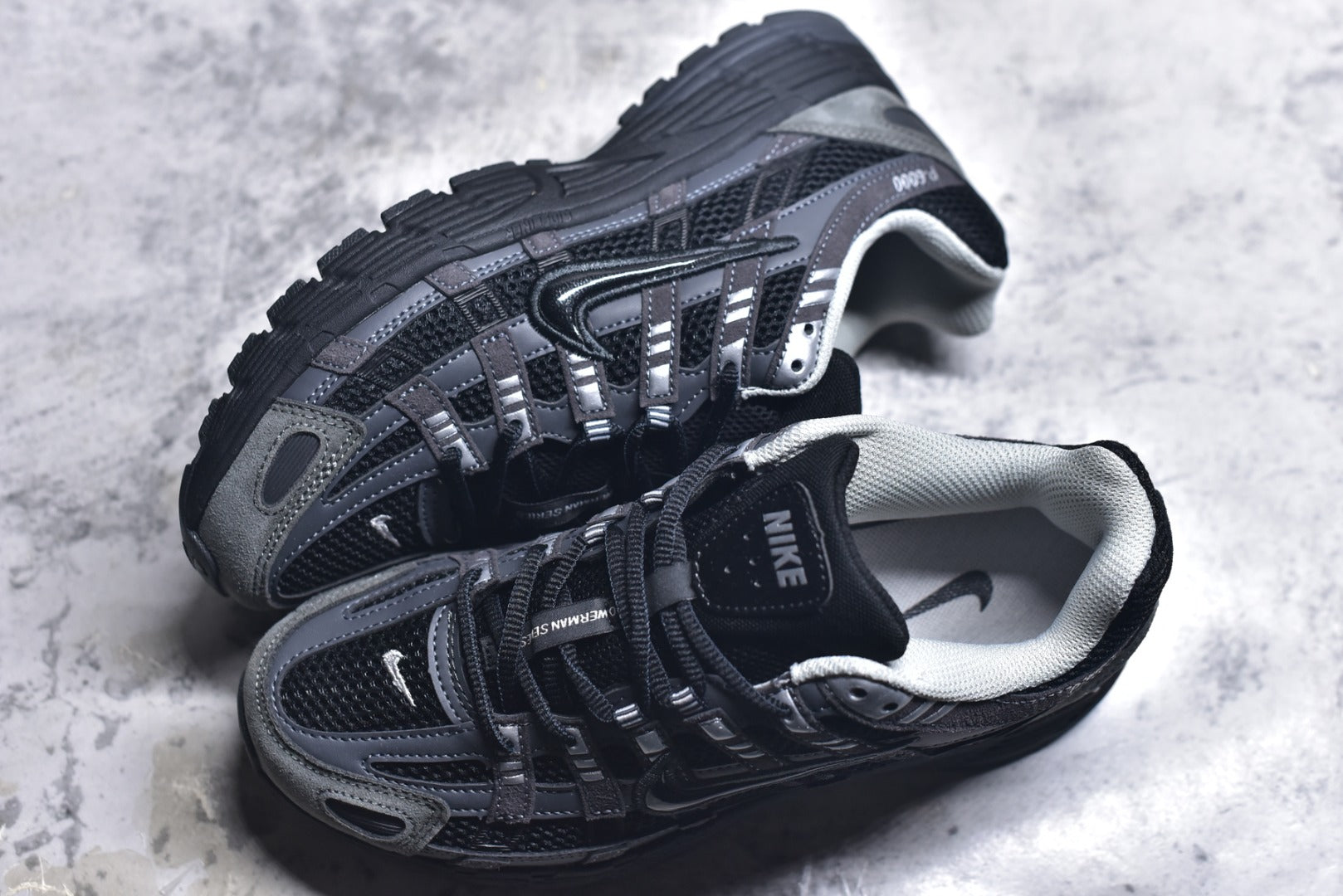 Nike P-6000 — Triple Black / Anthracite