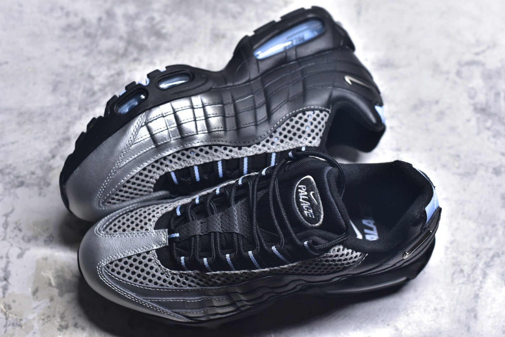 Palace x Nike Air Max 95 – Silver/Black (IQ7708-095)