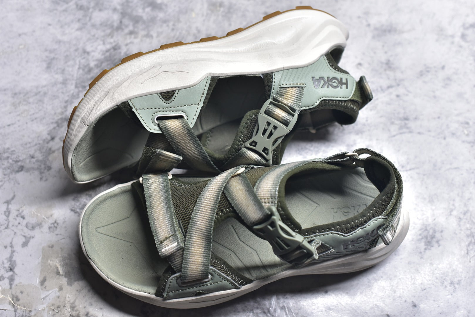 HOKA Ora Recovery Slide 3 – Sandstone/Milk (1162570-SMLK)