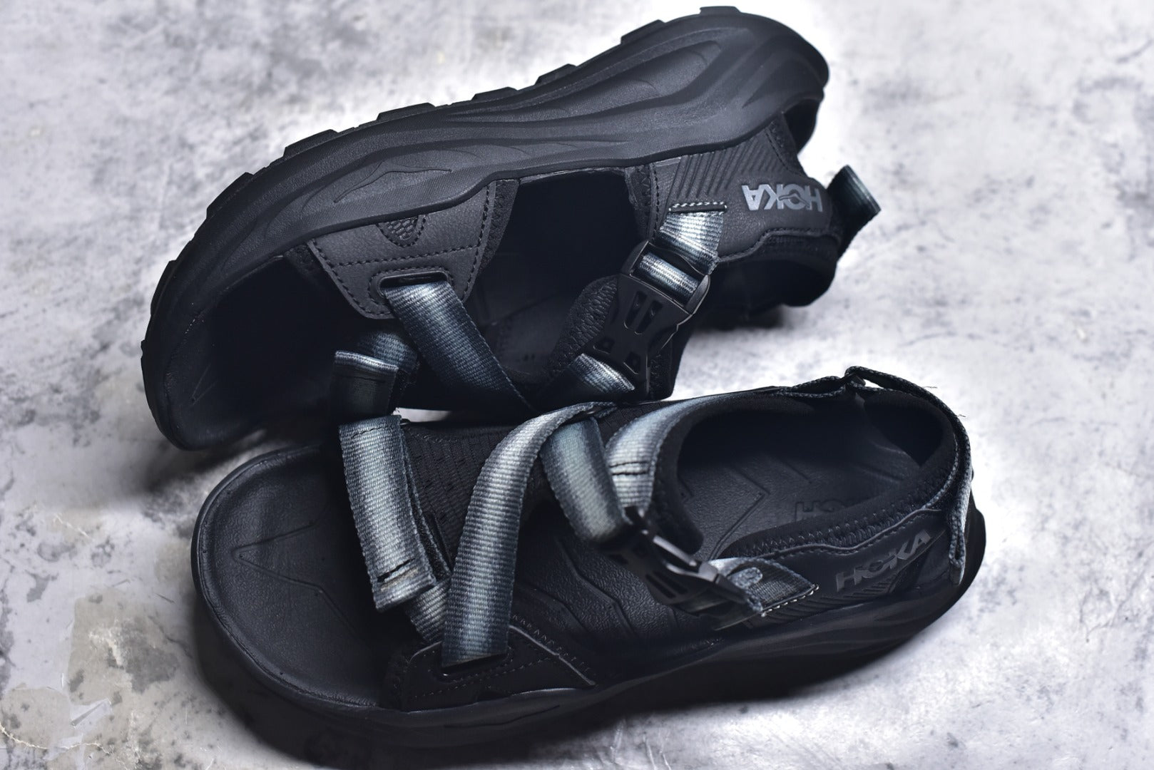 HOKA Ora Recovery Slide 3 – Black/Black (1162590-BBLC)