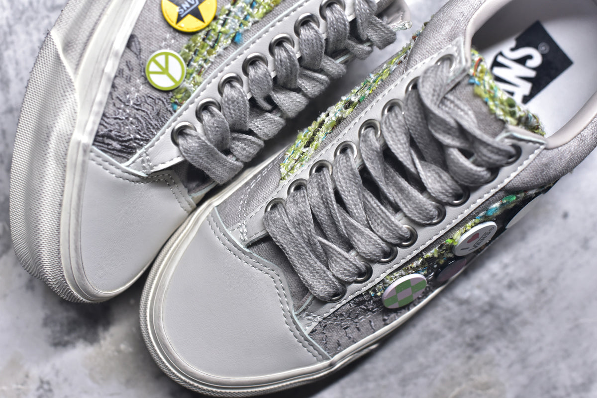 Vans Premium Old Skool 36 Souvenir – Washed/Multi Ribbon (VN000E8V2N1)