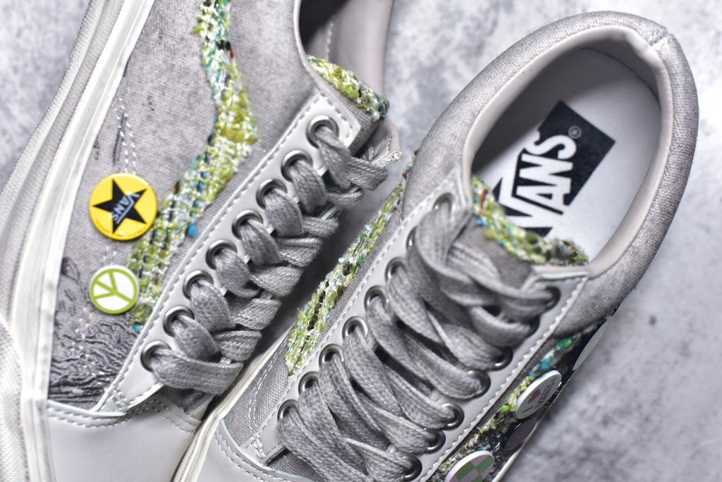 Vans Premium Old Skool 36 Souvenir – Washed/Multi Ribbon (VN000E8V2N1)