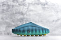 Nike Mind 001 Closed-Toe Massage Slide HQ4307-301 Geode Blue-Green