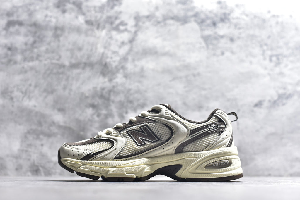 New Balance 530 Lifestyle Sneaker MR530ASM — Beige / Brown (Unisex)