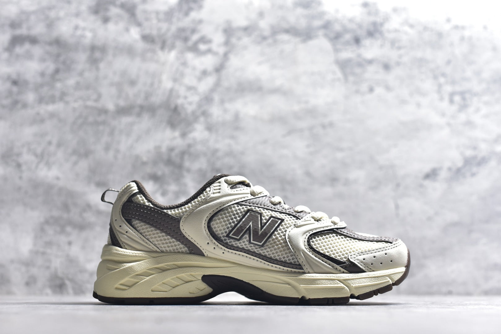 New Balance 530 Lifestyle Sneaker MR530ASM — Beige / Brown (Unisex)