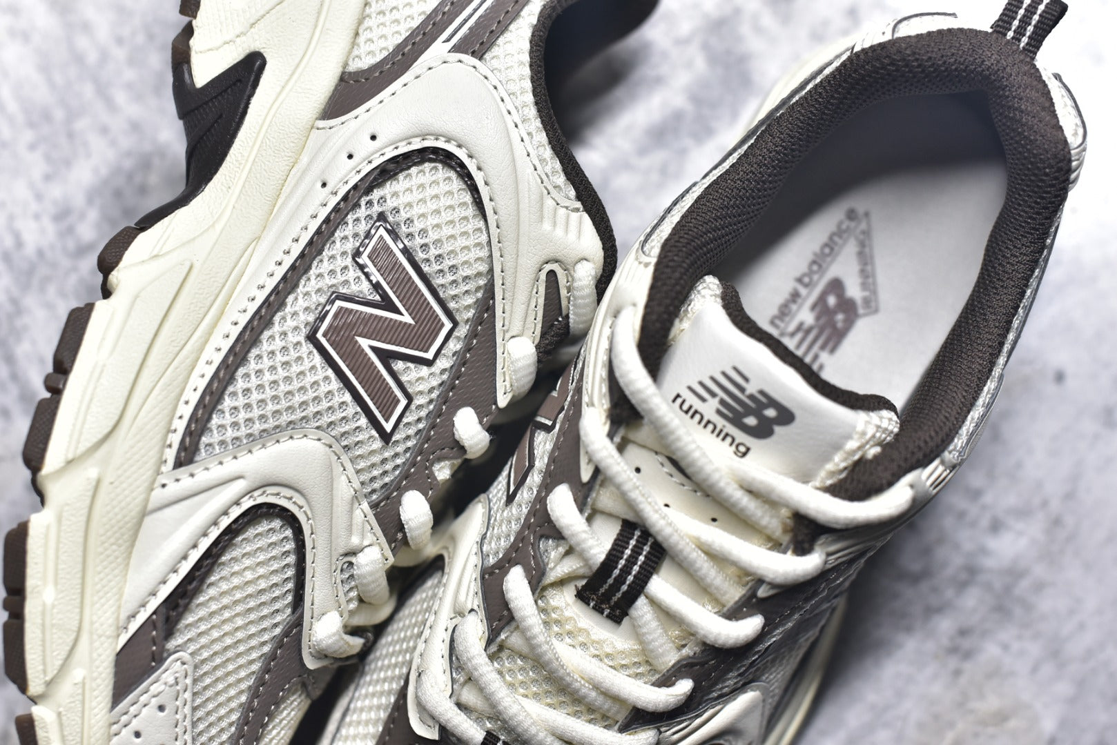 New Balance 530 Lifestyle Sneaker MR530ASM — Beige / Brown (Unisex)